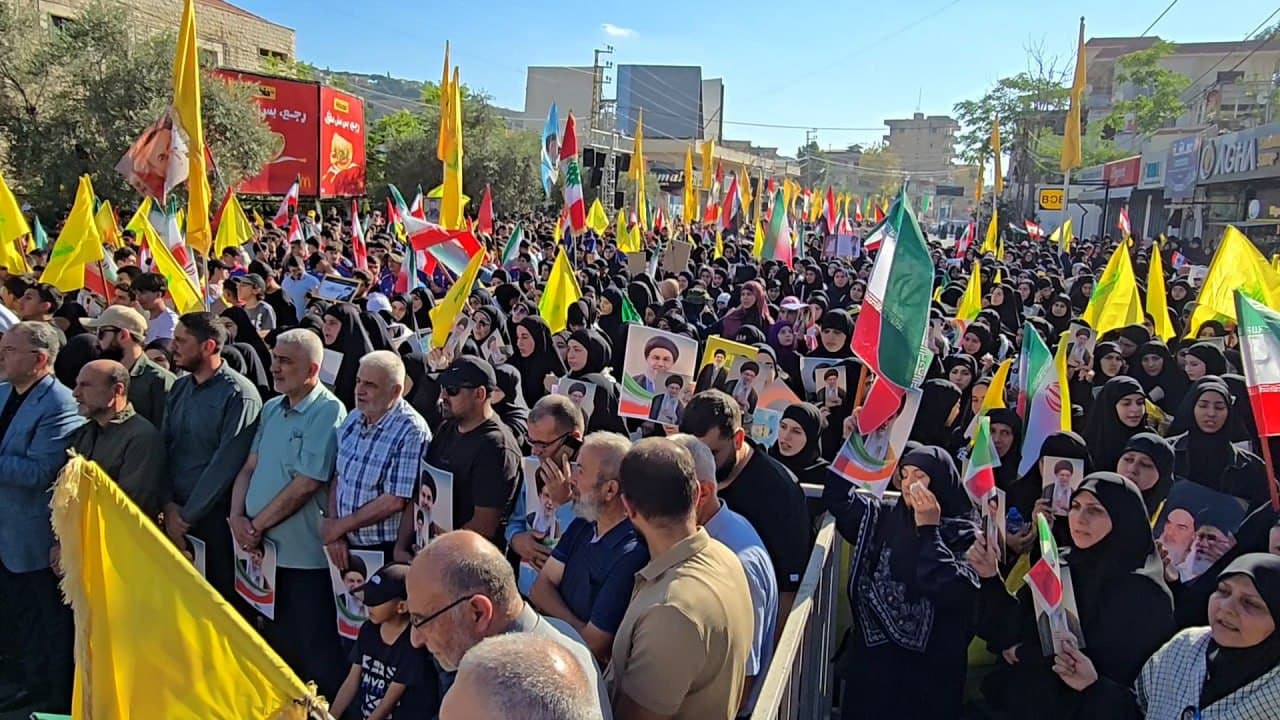 النبطية - انتصار ايران - حزب الله