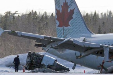 تحطم طائرة كندية (أرشيف)