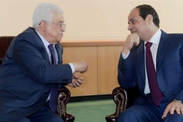 الرئيس الفلسطيني محمود عباس والمصري عبدالفتاح السيسي