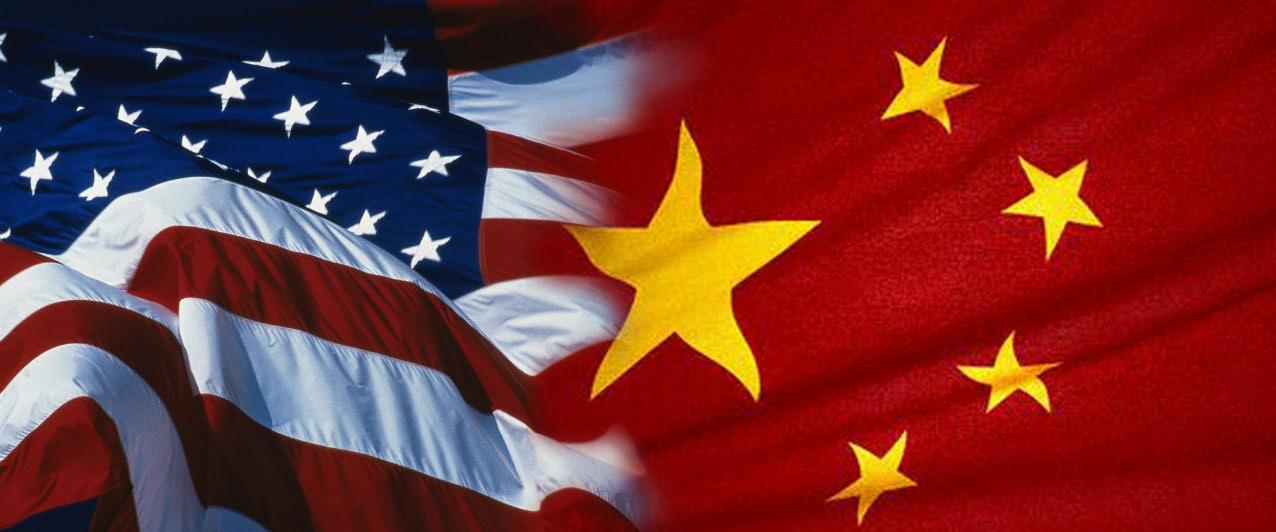 علم الصين والولايات المتحدة