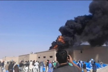 حريق في السجن المركزي الكويتي