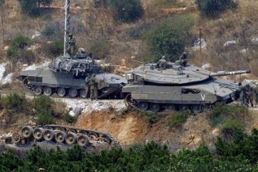 دبابات اسرائيلية مدمرة في 2006