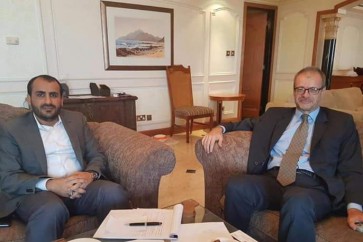 محمد عبدالسلام والسفير الفرنسي في اليمن