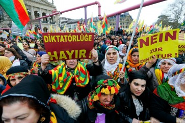 تظاهرة للاكراد في المانيا