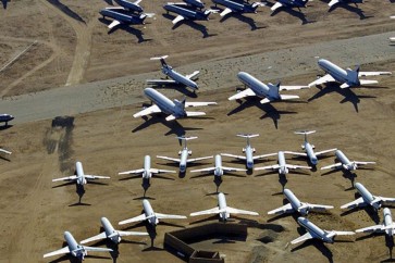 مقبرة طائرات قديمة في الولايات المتحدة الأميركية