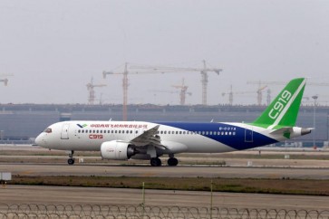 الطائرة الصينية الجديدة C919