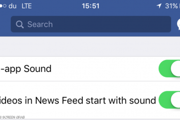 كيف تعطّل الصوت التلقائي المزعج في فيديوهات فيسبوك؟