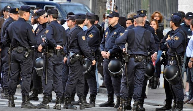 الشرطة الاسبانية -ارشيف