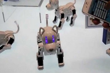 «روبوت» على شكل كلب… في اليابان