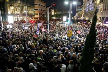 مظاهرات في تل أبيب