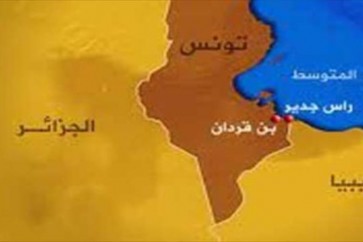 خريطة ليبيا_تونس_الجزائر