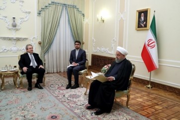 روحاني خلال استقباله سفير قبرص لدى طهران