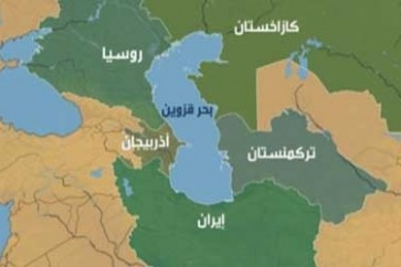 إيران وروسيا وكازاخستان