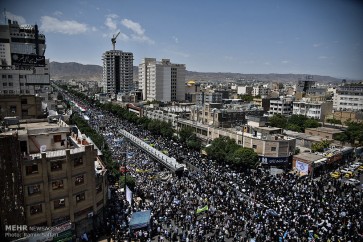 مسيرات يوم القدس في ايران