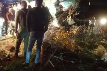 حادث سير مروع على مفرق نيحا