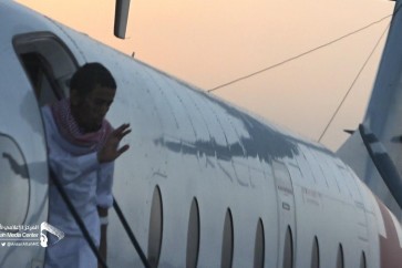 اسير سعودي يغادر صنعاء