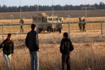 العدو على حدود غزة