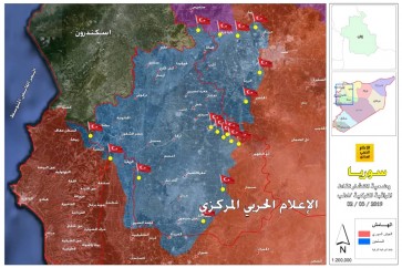 خريطة ادلب