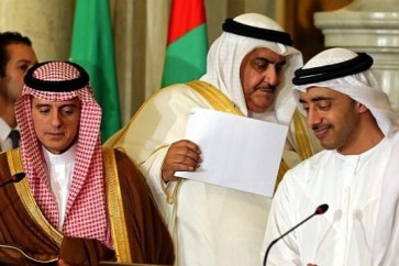 وزراء خارجية السعودية والاماراتي والبحريني