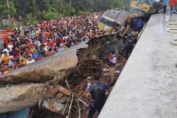 اصطدام قطارين في بنغلادش