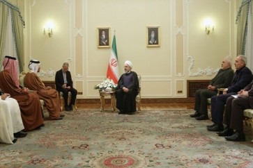 روحاني استقبل وزير خارجية قطر