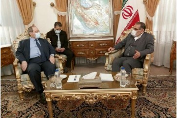 شمخاني يلتقي وزير خارجية سوريا فيصل المقداد في طهران