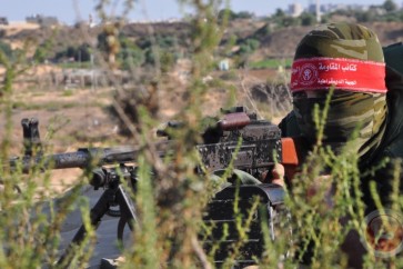 مناورة عسكرية لكتائب المقاومة الوطنية في غزة