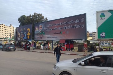 شوارع غزة وميادينها تتزين بصور الشهيد قاسم سليماني في ذكرى استشهاده الثانية