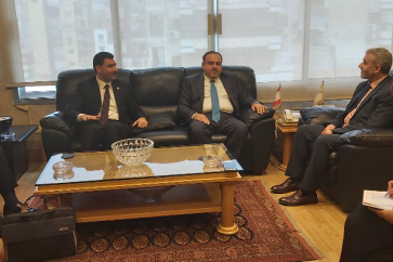 الوزير بيرم استقبل وزير العدل والعمل في العراق
