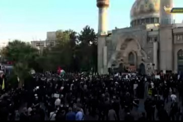 مظاهرات في ايران منددة بالكيان الصهيوني وداعمة للشعب الفلسطيني