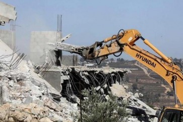 الاحتلال يهدم منزلا قيد الإنشاء في بيت لحم