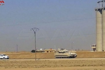 الاحتلال الأمريكي يخرج مدرعات عسكرية من ريف الحسكة  إلى شمال العراق