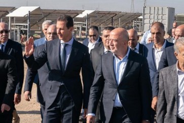الرئيس الاسد يدشن المرحلة الاولى من مشروع الطاقة البديلة في مدينة عدرا الصناعية