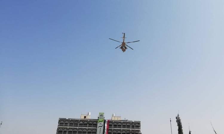 مروحيات يمنية في سماء العاصمة صنعاء لاول مرة منذ العدوان
