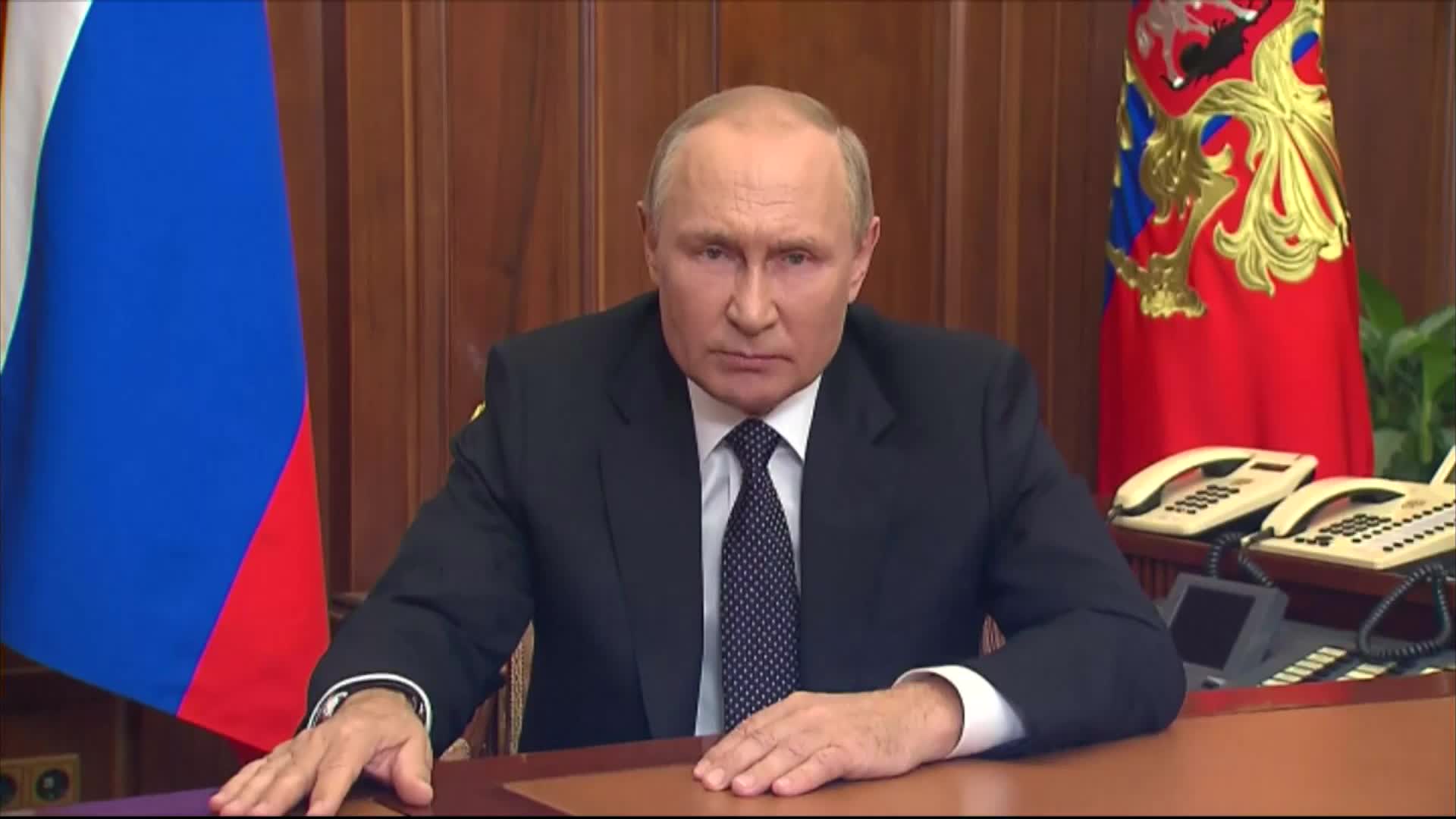 روسيا بوتين يوقّع قرار التعبئة الجزئية في البلاد ويحذّر ال... بلاده بالأسلحة النووية - snapshot 266.69