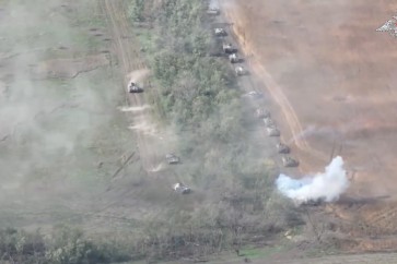 قوات الإنزال الجوي الروسية تدمر رتلاً من المدرعات الأوكرانية