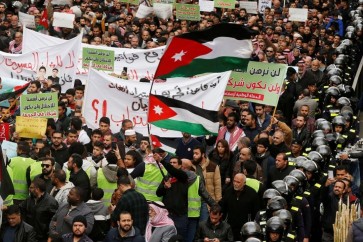 تظاهرات الأردن