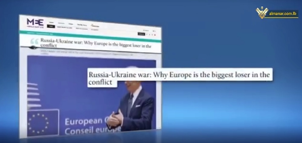 موقع ميدل ايست آي الاميركي يكشف بالوقائع ان امريكا هي الرابح الاكبر من الحرب في اوكرانيا فيما اوروبا هي الخاسر الاكبر