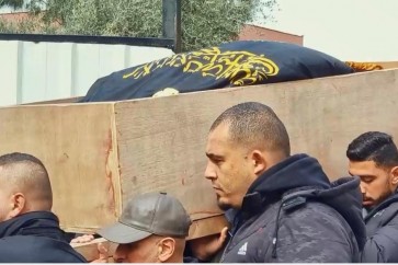 تشييع جثمان الفقيد الشيخ نبيل حسن عليوة في الضفة الغربية