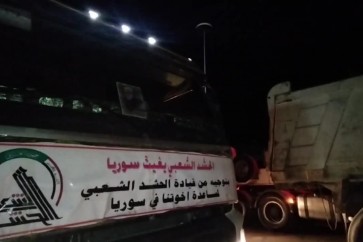 سوريا قافلة للحشد الشعبي من 400 شاحنة محملة بالوقود والمسا...خل حلب وسط ترحيب الأهالي - snapshot 11.09