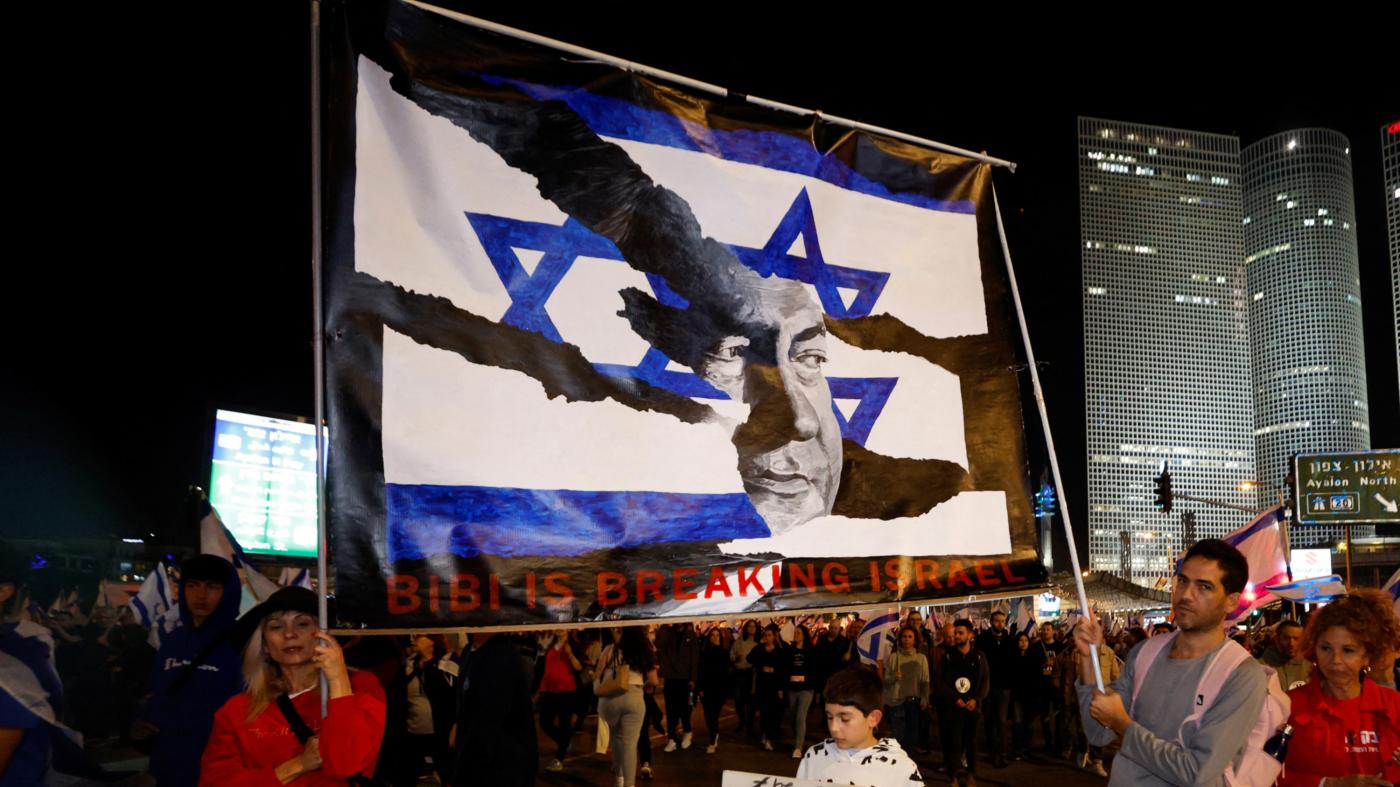 صور من تظاهرات تل ابيب (3)