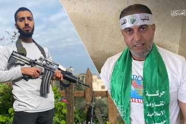 كتائب القسام تزف المجاهدين عبد الفتاح خروشة ومعتصم صباغ