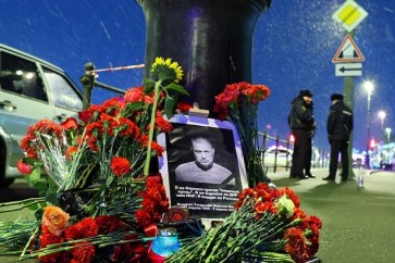 موقع الحادث الإرهابي الذي وقع يوم الأحد 2 أبريل 2023 وأودى بحياة المراسل العسكري فلادلين تاتارسكي