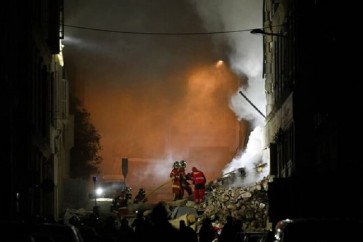 انهيار مبنى سكني في مرسيليا الفرنسية