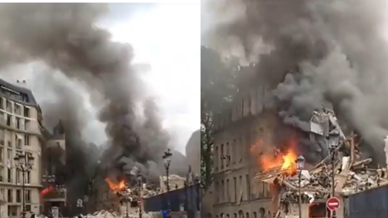 انفجار باريس المنطقة الخامسة