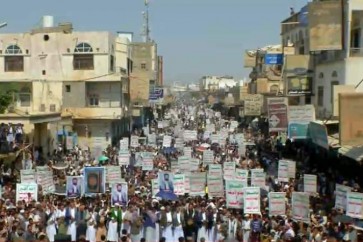 مسيرة جماهيرية حاشدة إحياء لذكرى عاشوراء في مدينة صعدة