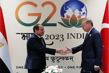 عقد الرئيس المصري عبد الفتاح السيسي والرئيس التركي رجب طيب أردوغان اجتماعا على هامش قمة مجموعة G20
