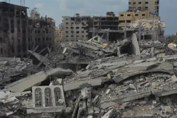 غزة تحت الدمار