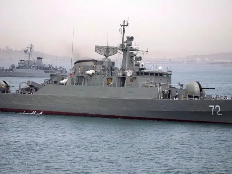 أعلنت ايران دخول المدمرة "البرز" إلى البحر الأحمر، عبر مضيق باب المندب