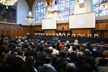 خلال جلسة محكمة العدل الدولية (الأناضول)